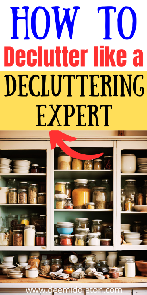 How To Declutter Your Kitchen Fast (5 Easy Steps) - home declutter checklist, how to declutter your home room by room, declutter checklist printables, declutter before and after, house declutter plan, declutter hacks, steps to decluttering house, downsizing tips, minimalism challenge, organize life