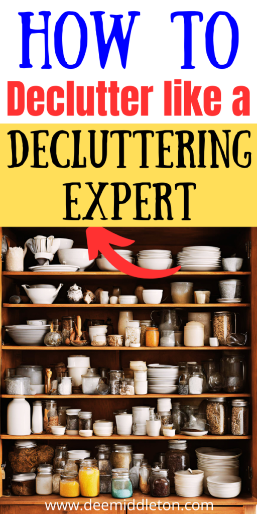 How To Declutter Your Kitchen Fast (5 Easy Steps) - home declutter checklist, how to declutter your home room by room, declutter checklist printables, declutter before and after, house declutter plan, declutter hacks, steps to decluttering house, downsizing tips, minimalism challenge, organize life