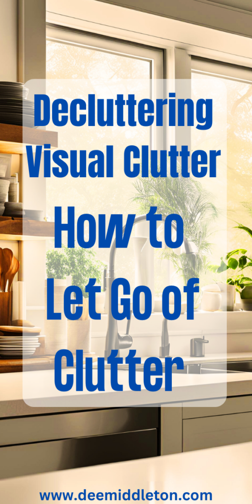 Decluttering Visual Clutter - declutter help ,clean clutter, declutter closet, declutter countertops, declutter fridge, decluttering inspiration, clutter control, declutter home, getting rid of clutter