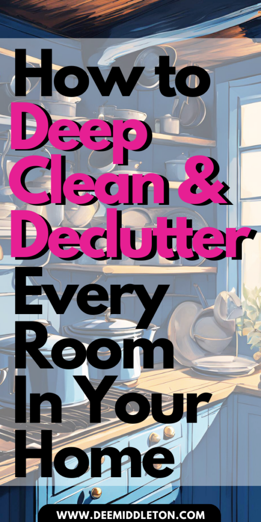 Decluttering 365 Plan - declutter help, easy house cleaning, declutter checklist, declutter list, getting organized at home, start decluttering, decluttering inspiration, clutter control, declutter challenge