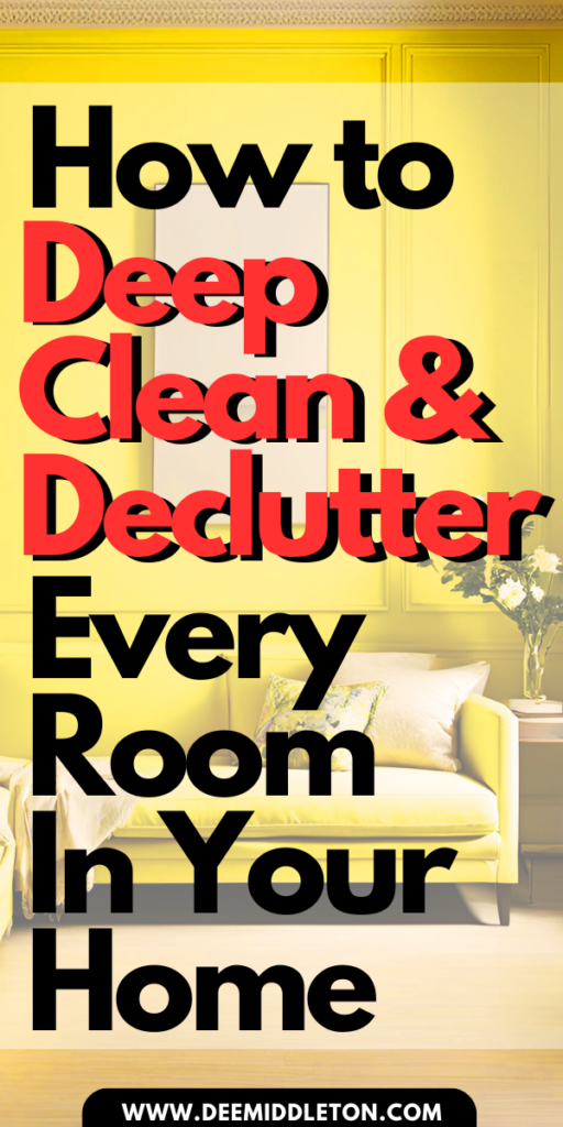 My House is So Cluttered I Don't Know Where to Start - Declutter ScheduleEasy House CleaningOrganize LifeDecluttering InspirationDeclutter ChallengeDeclutter HomeDecluttering IdeasOrganize My LifeHouse Cleaning Checklist