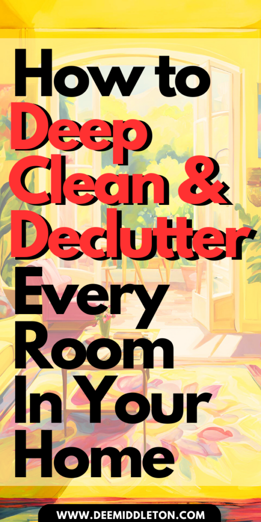 My House is So Cluttered I Don't Know Where to Start - Declutter ScheduleEasy House CleaningOrganize LifeDecluttering InspirationDeclutter ChallengeDeclutter HomeDecluttering IdeasOrganize My LifeHouse Cleaning Checklist