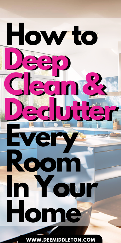 Decluttering 365 Plan - declutter help, easy house cleaning, declutter checklist, declutter list, getting organized at home, start decluttering, decluttering inspiration, clutter control, declutter challenge