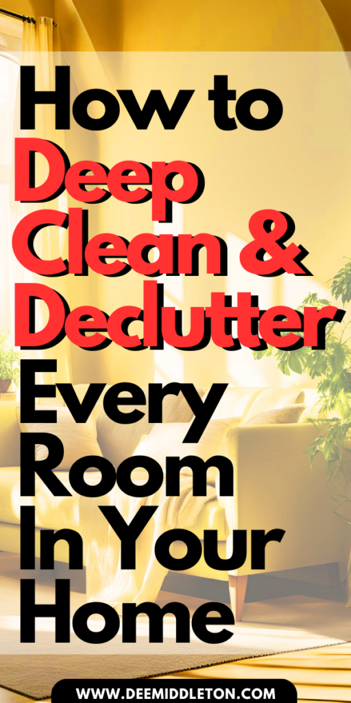 My House is So Cluttered I Don't Know Where to Start - Declutter ScheduleEasy House CleaningOrganize LifeDecluttering InspirationDeclutter ChallengeDeclutter HomeDecluttering IdeasOrganize My LifeHouse Cleaning Checklist