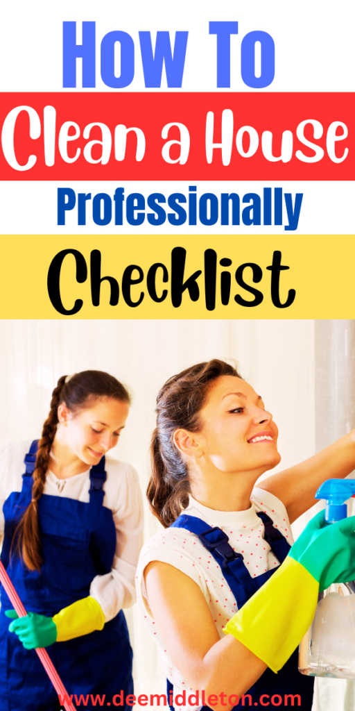 How To Clean a House Professionally Checklist - Dejunk Your HouseHow To Clean And Organize A Messy HouseClean Messy HouseClean ClutterMinimalism ChallengeTidy HouseMessy HouseDeclutter HomeDiy Cleaning Solution