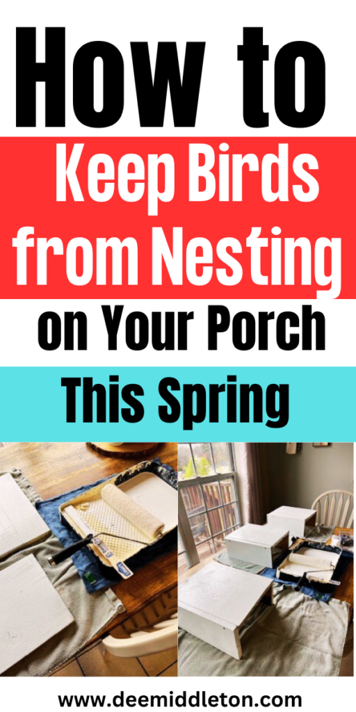 How to Keep Birds from Nesting on Your Porch This Spring - Bird Repellent IdeasBird Deterrent Ideas DiyDiy Bird DeterrentDeck GardensBird DeterrentsPest RepellentBird ControlBird RepellentsBird Barn