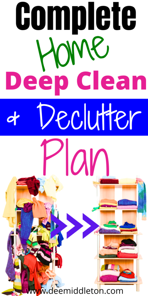Complete Home Deep Clean and Declutter Plan - How To Clean House Like A ProNew House CleaningHow To Clean Like A ProfessionalClean Like A ProfessionalProfessional Cleaning TipsProfessional House Cleaning ChecklistSpring Cleaning ChallengeProfessional House CleaningDeep Cleaning Checklist
