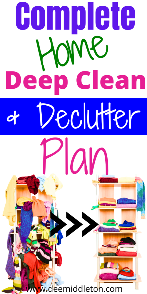 Complete Home Deep Clean and Declutter Plan - How To Clean House Like A ProNew House CleaningHow To Clean Like A ProfessionalClean Like A ProfessionalProfessional Cleaning TipsProfessional House Cleaning ChecklistSpring Cleaning ChallengeProfessional House CleaningDeep Cleaning Checklist