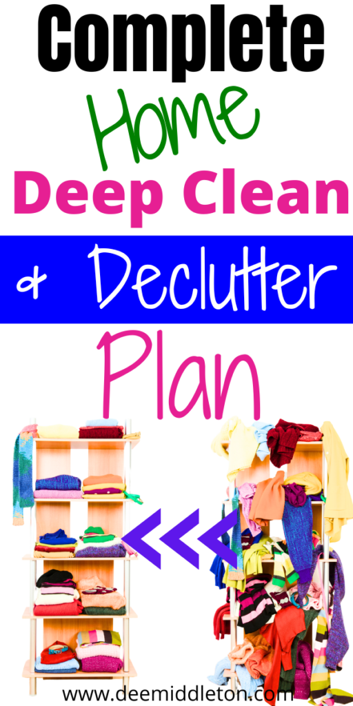 Complete Home Deep Clean and Declutter Plan - How To Clean House Like A ProNew House CleaningHow To Clean Like A ProfessionalClean Like A ProfessionalProfessional Cleaning TipsProfessional House Cleaning ChecklistSpring Cleaning ChallengeProfessional House CleaningDeep Cleaning Checklist