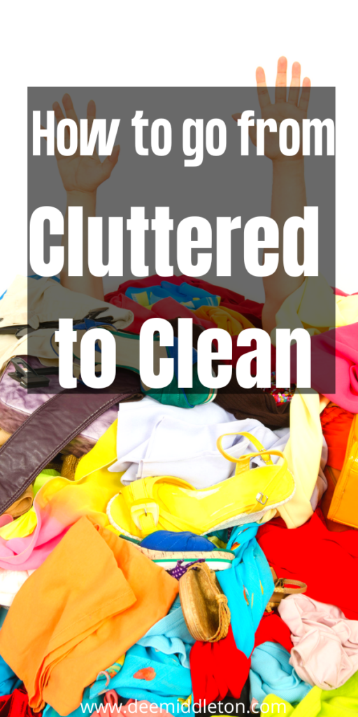 Cluttered to Clean - Clutter SolutionsDeclutter ChecklistDecluttering InspirationClutter ControlDeclutter HomeDeclutter ChallengeSmall WardrobeClutter Free HomeSimplifying Life