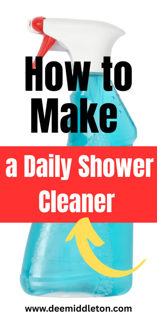 Daily Shower Cleaner - Daily Shower CleanerDaily Shower SprayHomemade Cleaning SuppliesShower SprayHomemade Cleaning SolutionsDeep Cleaning TipsBathroom Cleaning HacksDiy Home CleaningCleaning Tips Tricks