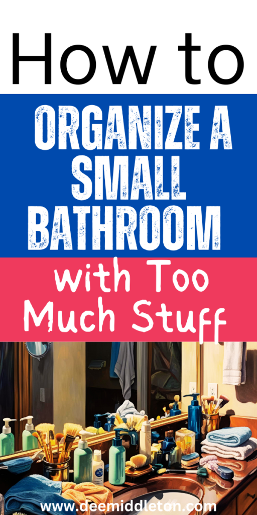 How to Organize a Small Bathroom with Too Much Stuff - Easy Storage IdeasDiy Space SavingBathroom Storage HacksSpace Saving HacksDecor MakeoverDiy Bathroom StorageDiy SpaceDeep Cleaning TipsSaving Hacks