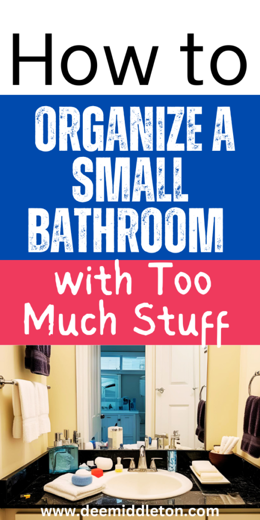 How to Organize a Small Bathroom with Too Much Stuff - Easy Storage IdeasDiy Space SavingBathroom Storage HacksSpace Saving HacksDecor MakeoverDiy Bathroom StorageDiy SpaceDeep Cleaning TipsSaving Hacks