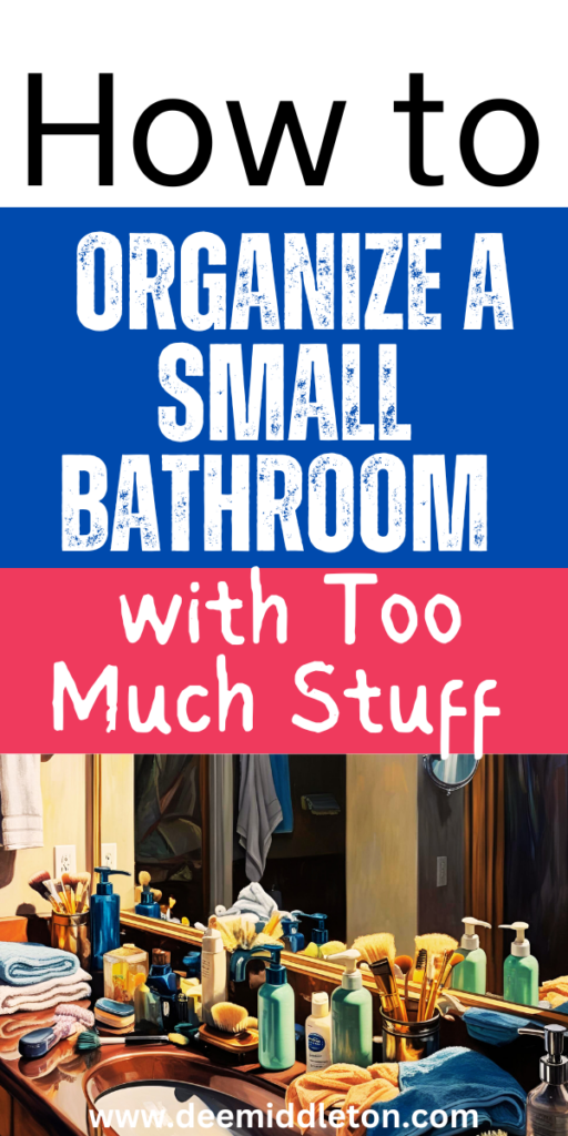 How to Organize a Small Bathroom with Too Much Stuff - Easy Storage IdeasDiy Space SavingBathroom Storage HacksSpace Saving HacksDecor MakeoverDiy Bathroom StorageDiy SpaceDeep Cleaning TipsSaving Hacks