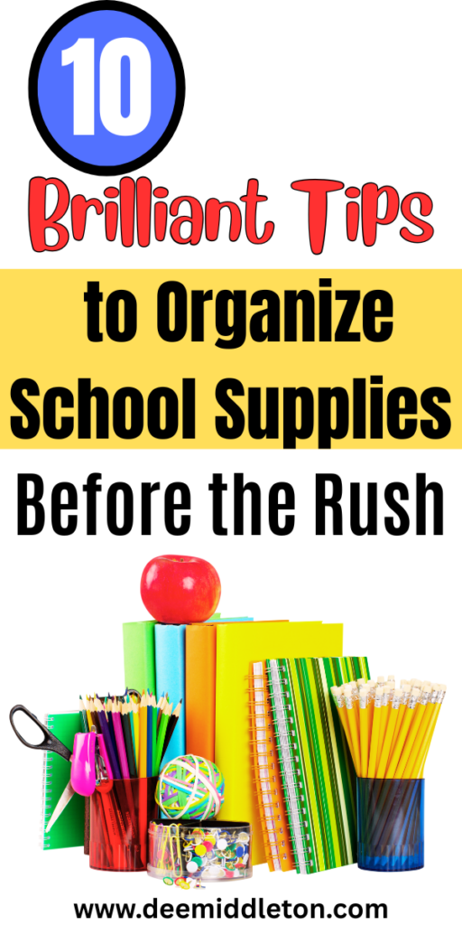 10 Brilliant Tips to Organize School Supplies Before the Rush - Office Organization SolutionsSmall Space File StorageStationeries OrganizationOffice Supply Storage Small SpacesOrganized Supply ClosetSupply Cabinet OrganizationCreative Office OrganizationHome Office Storage Ideas HacksBack Office Organization