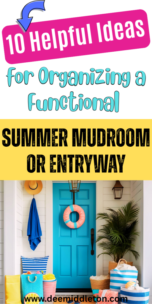 10 Helpful Ideas for Organizing a Functional Summer Mudroom or Entryway - Summer Deep Cleaning ListKeeping House Cool During SummerHow To Keep Teens Busy In The SummerKeeping Teens Busy During SummerKeep Kids Busy During SummerSummer RelaxationCloset Organization DiySmall Space OrganizationOrganization Inspiration