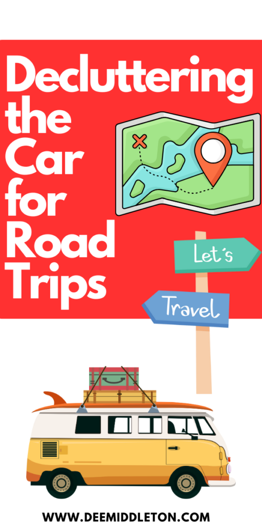 Decluttering the Car for Road Trips - Clean Car HacksHow To Keep Car CleanClean Car InteriorCar Cleaning Hacks DiyWhat To Keep In Your CarCar Hacks OrganizationClean My Car With MeCar Cleaning Hacks InteriorClean Car
