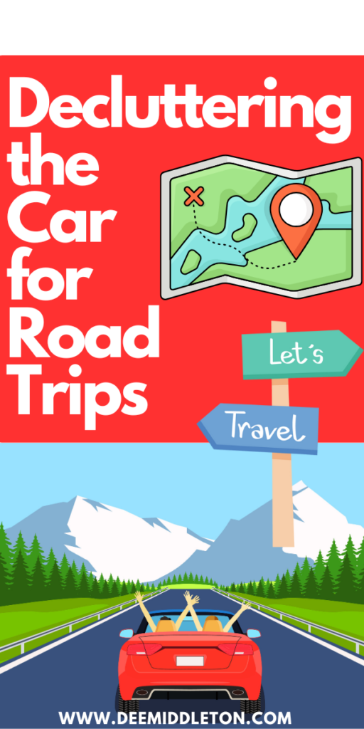 Decluttering the Car for Road Trips - Clean Car HacksHow To Keep Car CleanClean Car InteriorCar Cleaning Hacks DiyWhat To Keep In Your CarCar Hacks OrganizationClean My Car With MeCar Cleaning Hacks InteriorClean Car