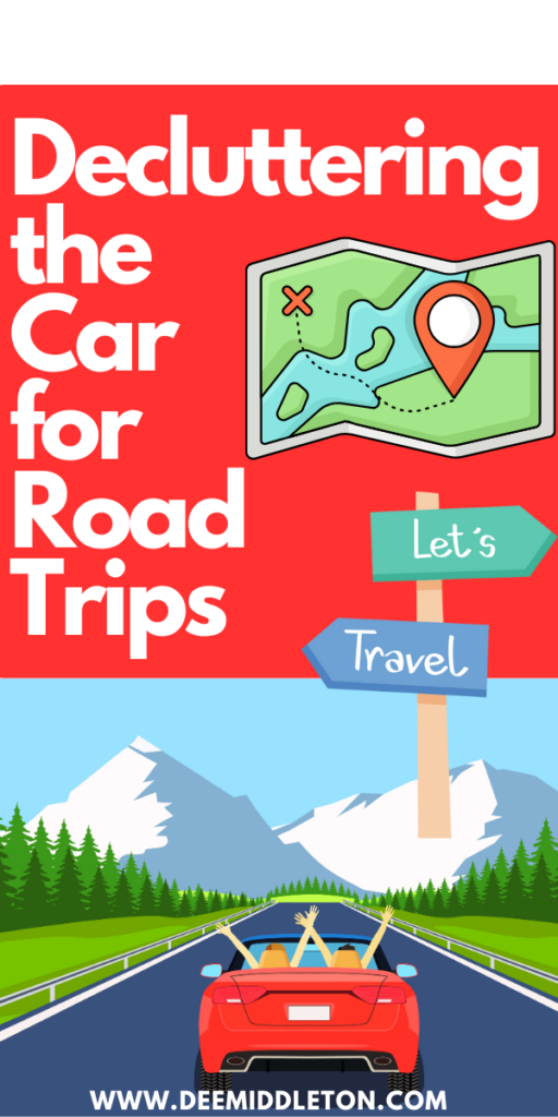 Decluttering the Car for Road Trips - Clean Car HacksHow To Keep Car CleanClean Car InteriorCar Cleaning Hacks DiyWhat To Keep In Your CarCar Hacks OrganizationClean My Car With MeCar Cleaning Hacks InteriorClean Car
