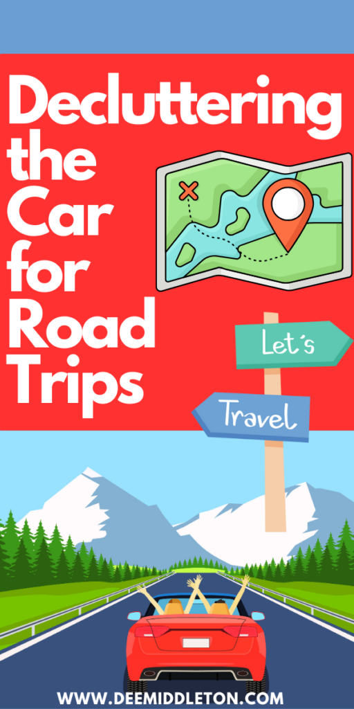 Decluttering the Car for Road Trips - Clean Car HacksHow To Keep Car CleanClean Car InteriorCar Cleaning Hacks DiyWhat To Keep In Your CarCar Hacks OrganizationClean My Car With MeCar Cleaning Hacks InteriorClean Car