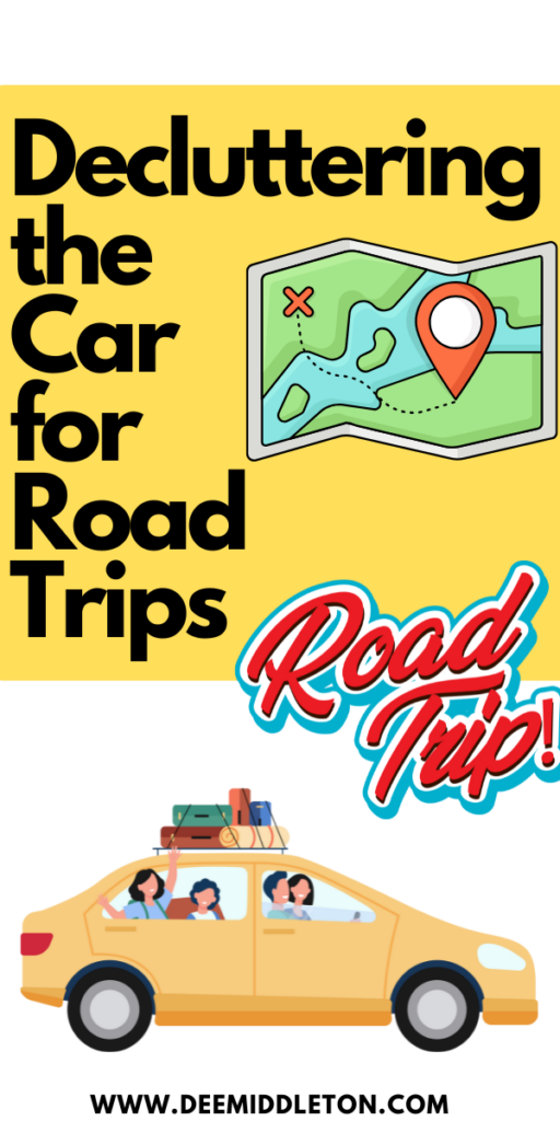 Decluttering the Car for Road Trips - Clean Car HacksHow To Keep Car CleanClean Car InteriorCar Cleaning Hacks DiyWhat To Keep In Your CarCar Hacks OrganizationClean My Car With MeCar Cleaning Hacks InteriorClean Car