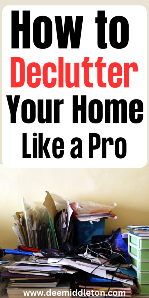 How to Fix a Messy Home Office - What To Throw Out When DeclutteringDeclutter List Declutter PdfDeclutter HelpDecluttering PdfDeclutter motivationMotivation TechniquesHouse Is A MessDecluttering Inspiration