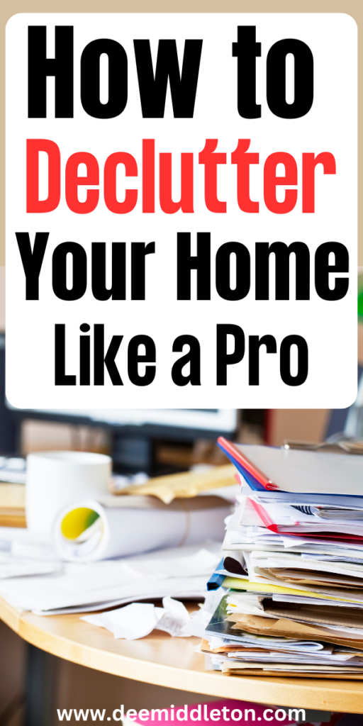How to Fix a Messy Home Office - What To Throw Out When DeclutteringDeclutter List Declutter PdfDeclutter HelpDecluttering PdfDeclutter motivationMotivation TechniquesHouse Is A MessDecluttering Inspiration
