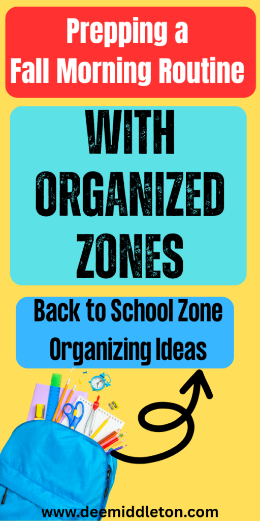 Prepping a Fall Morning Routine with Organized Zones - Organize School WorkHome Organization For School StuffAfter School Organization StationOrganizer For Kids School WorkFunctional Organizers For Back To SchoolKids School OrganizationOrganizing HacksBack To School OrganizationDiy Back To School