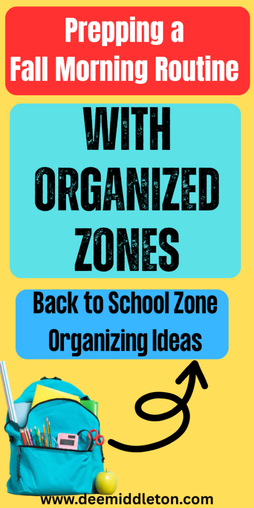 Prepping a Fall Morning Routine with Organized Zones - Organize School WorkHome Organization For School StuffAfter School Organization StationOrganizer For Kids School WorkFunctional Organizers For Back To SchoolKids School OrganizationOrganizing HacksBack To School OrganizationDiy Back To School