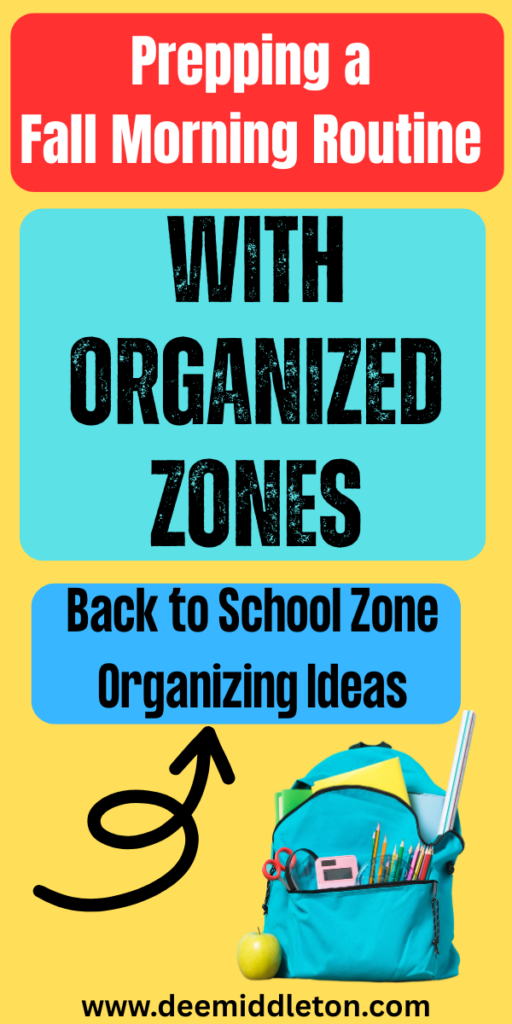 Prepping a Fall Morning Routine with Organized Zones - Organize School WorkHome Organization For School StuffAfter School Organization StationOrganizer For Kids School WorkFunctional Organizers For Back To SchoolKids School OrganizationOrganizing HacksBack To School OrganizationDiy Back To School