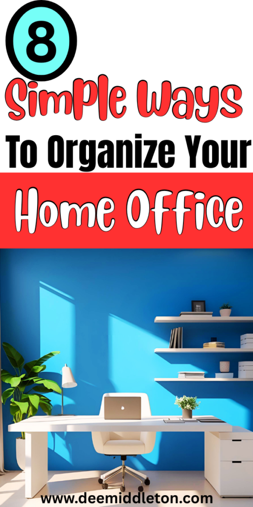 8 DIY Organization Hacks for a Tidy Home Office - Messy OfficeOffice Declutter ChecklistHow To Declutter PaperworkHow To Organize Office Desk Paper ClutterHow To Clean Your Very Messy RoomHow To Clean And Organize A Messy RoomOffice DeclutteringOffice OrganisationPaper clutter