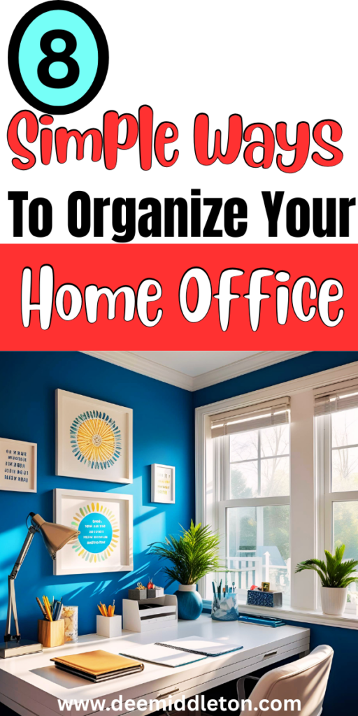 8 DIY Organization Hacks for a Tidy Home Office - Messy OfficeOffice Declutter ChecklistHow To Declutter PaperworkHow To Organize Office Desk Paper ClutterHow To Clean Your Very Messy RoomHow To Clean And Organize A Messy RoomOffice DeclutteringOffice OrganisationPaper clutter