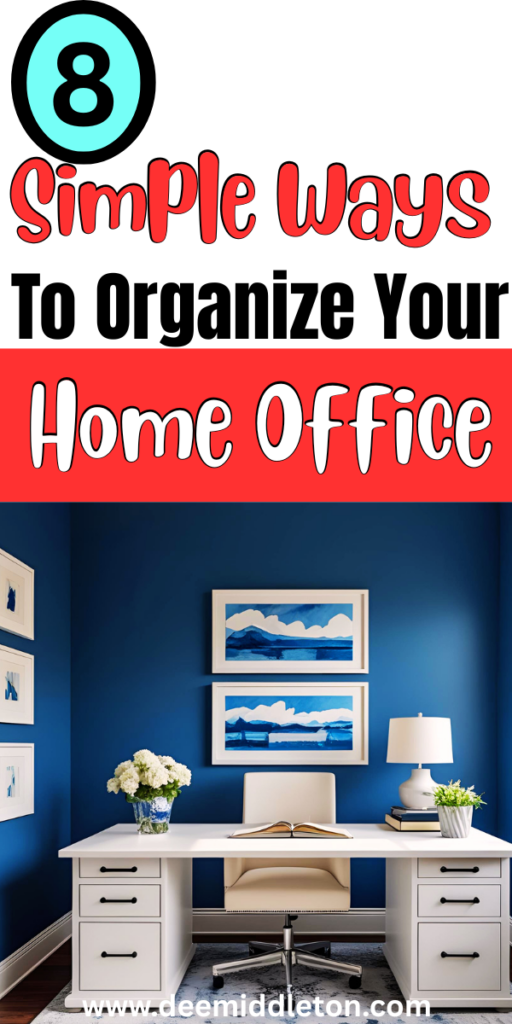 8 DIY Organization Hacks for a Tidy Home Office - Messy OfficeOffice Declutter ChecklistHow To Declutter PaperworkHow To Organize Office Desk Paper ClutterHow To Clean Your Very Messy RoomHow To Clean And Organize A Messy RoomOffice DeclutteringOffice OrganisationPaper clutter