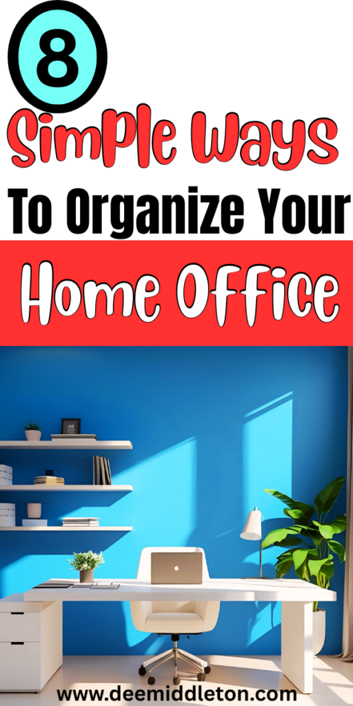 8 DIY Organization Hacks for a Tidy Home Office - Messy OfficeOffice Declutter ChecklistHow To Declutter PaperworkHow To Organize Office Desk Paper ClutterHow To Clean Your Very Messy RoomHow To Clean And Organize A Messy RoomOffice DeclutteringOffice OrganisationPaper clutter