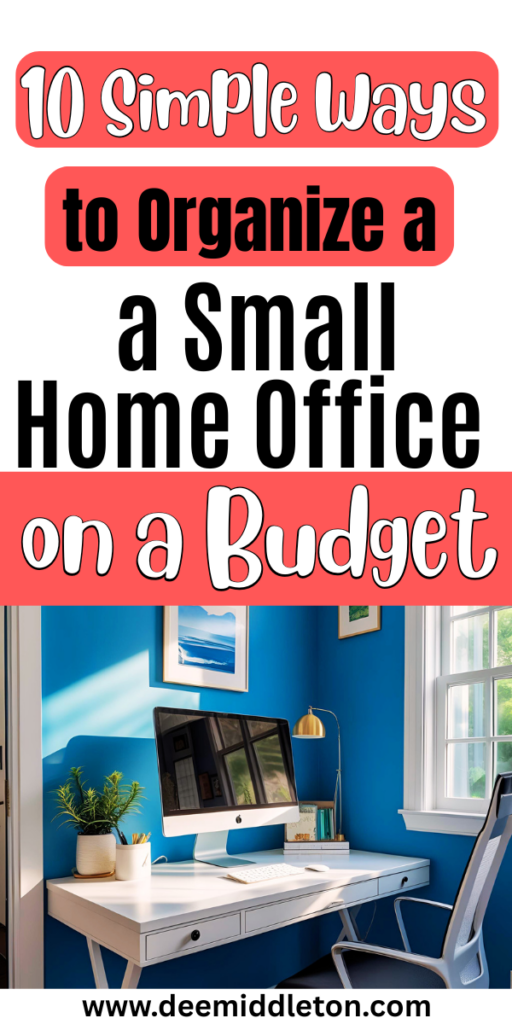10 Simple Ways to Organize a Small Home Office on a Budget - Office File Storage ShelvesDecorative File StorageWorking At Home OfficeOrganization Office HomeSecretary Desk OrganizationHow To Organize Your Office At HomeOrganization For OfficeHome Office Paperwork OrganizationHow To Organize A Home Office