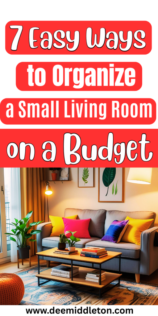 7 Easy Ways to Organize a Small Living Room on a Budget - Rental Friendly StorageHow To Organize Books In A Small ApartmentTiny Apartment Storage Storage Ideas For Small ApartmentsBudget-friendly Home Storage TipsBudget-friendly Apartment Decorating TipsBudget-friendly Apartment Setup TipsSmall Apartment Storage HacksApartment Storage Hacks