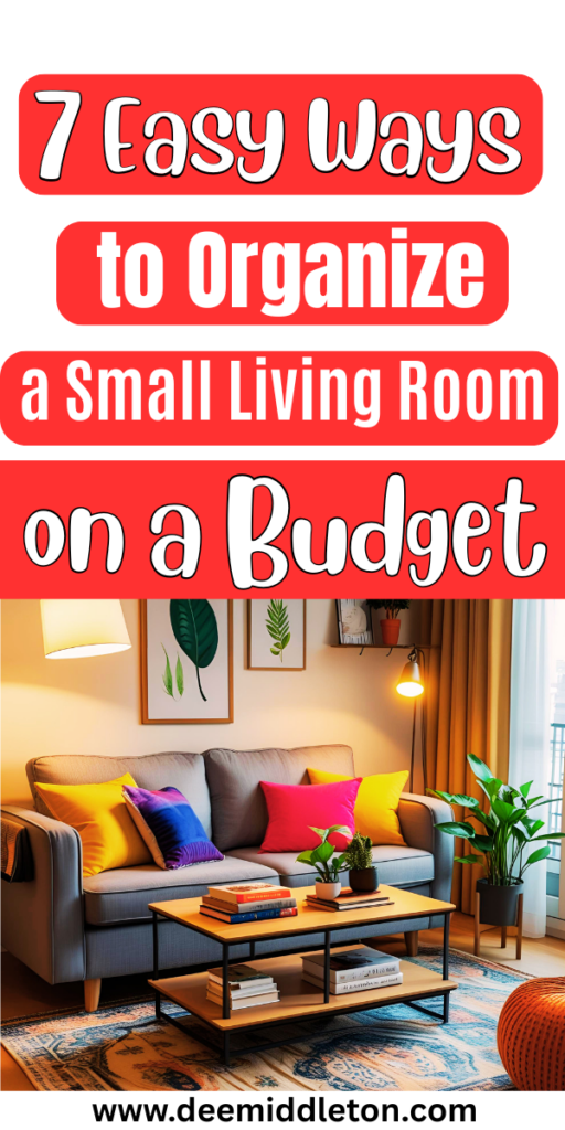 7 Easy Ways to Organize a Small Living Room on a Budget - Rental Friendly StorageHow To Organize Books In A Small ApartmentTiny Apartment Storage Storage Ideas For Small ApartmentsBudget-friendly Home Storage TipsBudget-friendly Apartment Decorating TipsBudget-friendly Apartment Setup TipsSmall Apartment Storage HacksApartment Storage Hacks