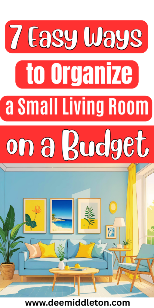 7 Easy Ways to Organize a Small Living Room on a Budget - Rental Friendly StorageHow To Organize Books In A Small ApartmentTiny Apartment Storage Storage Ideas For Small ApartmentsBudget-friendly Home Storage TipsBudget-friendly Apartment Decorating TipsBudget-friendly Apartment Setup TipsSmall Apartment Storage HacksApartment Storage Hacks