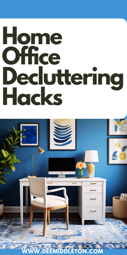 Home Office Decluttering Hacks - Tips For Reducing Email ClutterTips For Decluttering Your WorkspaceTips For Managing Office ClutterTiny Office Space IdeasDeclutter Living RoomLiving Room ChecklistWhy Is It So Hard To DeclutterOffice Decluttering30-minute Decluttering Tips