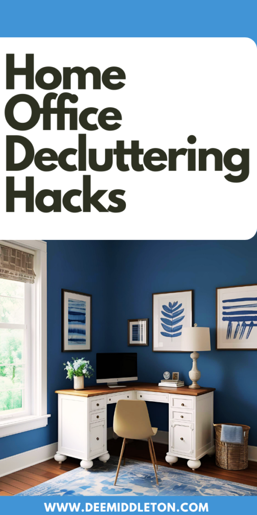 Home Office Decluttering Hacks - Tips For Reducing Email ClutterTips For Decluttering Your WorkspaceTips For Managing Office ClutterTiny Office Space IdeasDeclutter Living RoomLiving Room ChecklistWhy Is It So Hard To DeclutterOffice Decluttering30-minute Decluttering Tips