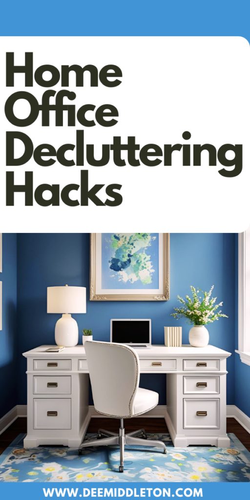 Home Office Decluttering Hacks - Tips For Reducing Email ClutterTips For Decluttering Your WorkspaceTips For Managing Office ClutterTiny Office Space IdeasDeclutter Living RoomLiving Room ChecklistWhy Is It So Hard To DeclutterOffice Decluttering30-minute Decluttering Tips
