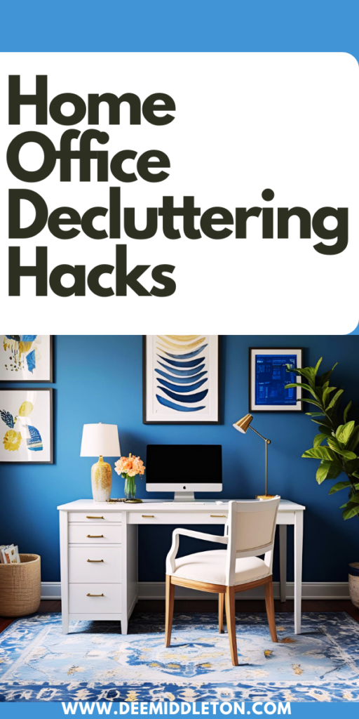 Home Office Decluttering Hacks - Tips For Reducing Email ClutterTips For Decluttering Your WorkspaceTips For Managing Office ClutterTiny Office Space IdeasDeclutter Living RoomLiving Room ChecklistWhy Is It So Hard To DeclutterOffice Decluttering30-minute Decluttering Tips