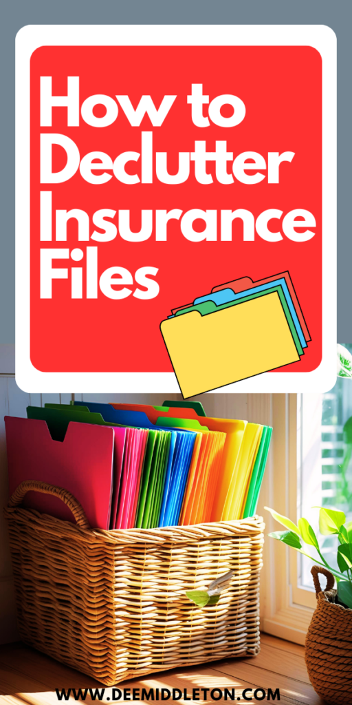 How to Declutter Insurance Files- How To Declutter PapersOrganizing DocumentsDecluttering PaperworkOrganizing Paper ClutterDecluttering PaperHow To Declutter Paper PilesTips For Reducing Paper ClutterPaper Clutter SolutionsDecluttering Pdf