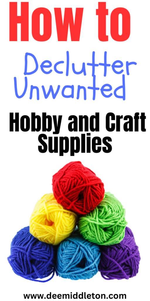 How to Declutter Unwanted Hobby and Craft Supplies - Deep Clean ChecklistCraft Room Organization StorageHobby OrganizationHousekeeping SchedulePrintable Calendar PagesDeep Cleaning ChecklistHousekeeping TipsDaily EncouragementOrganize Declutter