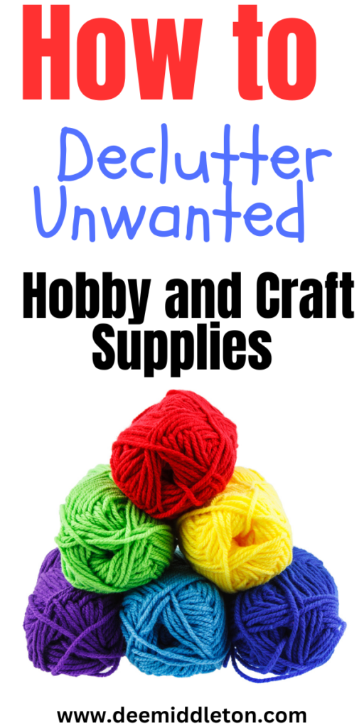 How to Declutter Unwanted Hobby and Craft Supplies - Deep Clean ChecklistCraft Room Organization StorageHobby OrganizationHousekeeping SchedulePrintable Calendar PagesDeep Cleaning ChecklistHousekeeping TipsDaily EncouragementOrganize Declutter