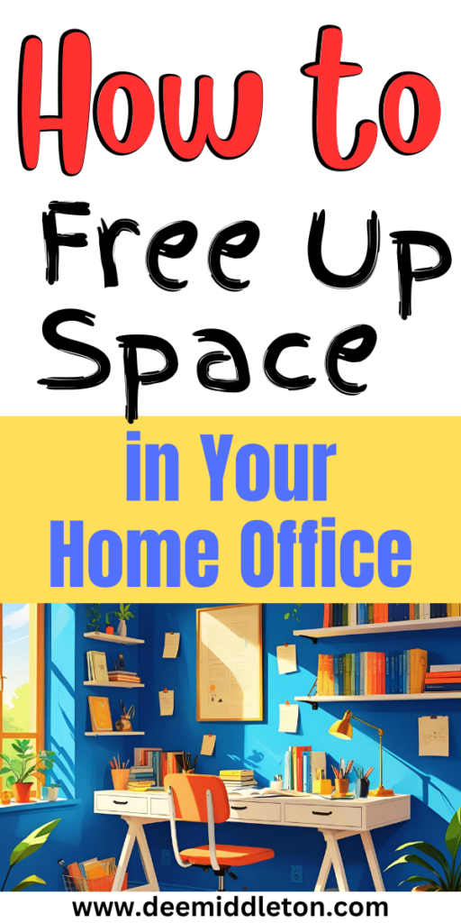 How to Free Up Space in Your Home Office - Ideas For Decluttering Your WorkspaceHow To Declutter Your OfficePractical Office SpaceMinimalist Office OrganizationDeclutter Office SpaceOrganizing Home Office IdeasDeclutter Home OfficePractical Home OfficeHome Office Men Modern