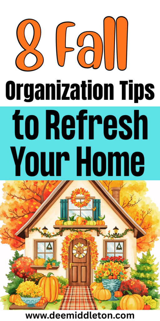 8 Fall Organization Tips to Refresh Your Home - How To Declutter In FallSeptember Declutter ChallengeFall Home OrganizationFall DeclutteringFall Decluttering ChecklistOrganizing Seasonal DecorMinimal Autumn DecorDeclutter In OctoberAutumn Cleaning Essentials