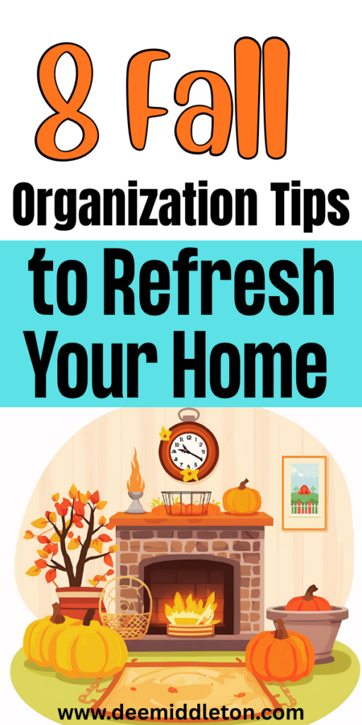 8 Fall Organization Tips to Refresh Your Home - How To Declutter In FallSeptember Declutter ChallengeFall Home OrganizationFall DeclutteringFall Decluttering ChecklistOrganizing Seasonal DecorMinimal Autumn DecorDeclutter In OctoberAutumn Cleaning Essentials