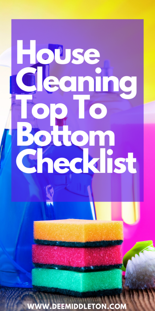 House Cleaning Top To Bottom Checklist - Customizable Cleaning Schedule PrintableDownloadable Cleaning ChecklistHouse Cleaners ChecklistDaily Cleaning List TemplateFull House Cleaning ListEveryday Cleaning ListHouse Cleaning TemplateHousecleaning ChecklistCleaning Routine Checklist