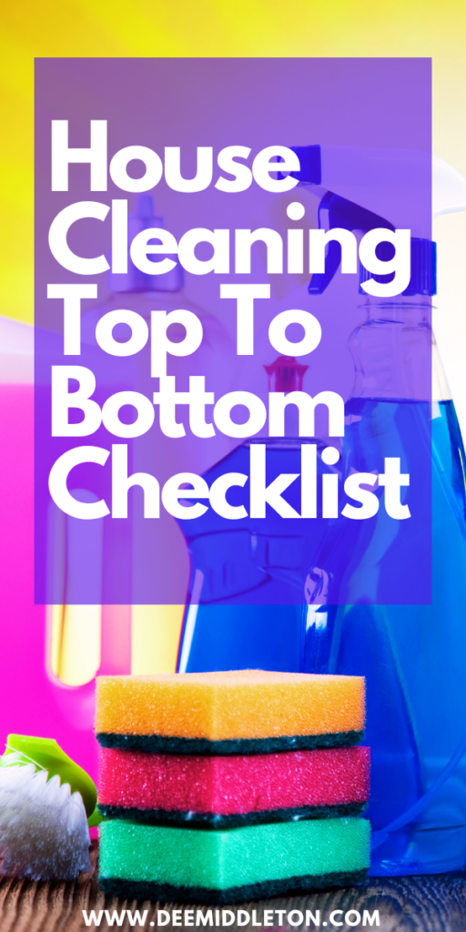House Cleaning Top To Bottom Checklist - Customizable Cleaning Schedule PrintableDownloadable Cleaning ChecklistHouse Cleaners ChecklistDaily Cleaning List TemplateFull House Cleaning ListEveryday Cleaning ListHouse Cleaning TemplateHousecleaning ChecklistCleaning Routine Checklist